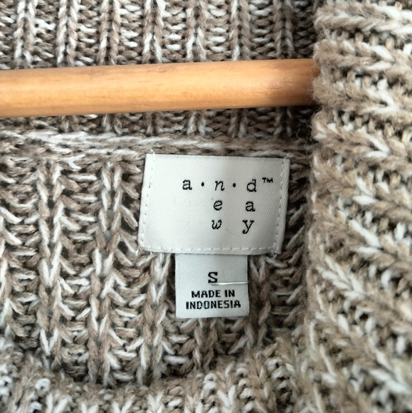 A new day Tan sweater dress - Picture 5 of 5